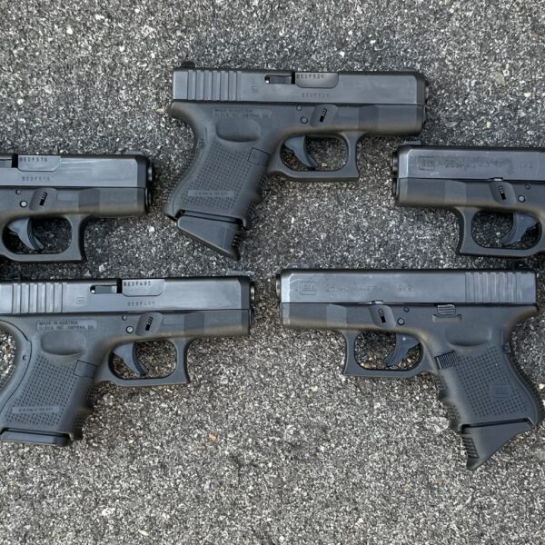 (1) Police Trade Glock 26 Gen 4 9mm Night Sights 10 Round Capacity
