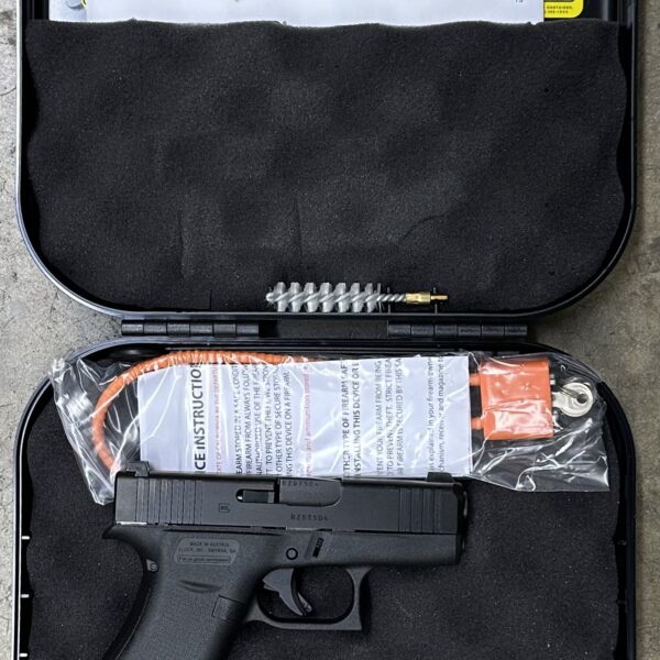 (1) Police Trade Glock 43X 9mm Night Sights 10 Round Capacity