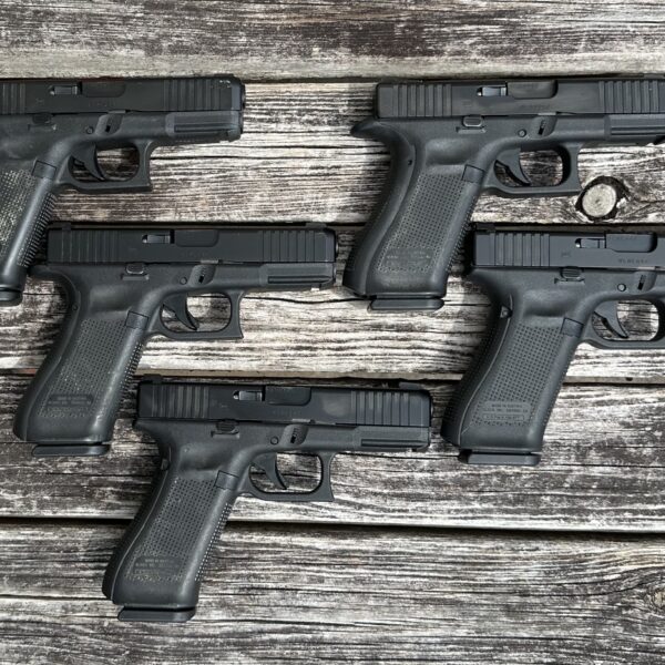 (1) Police Trade Glock 45 Gen 5 9mm 3-Dot Night Sights 17 Round Capacity