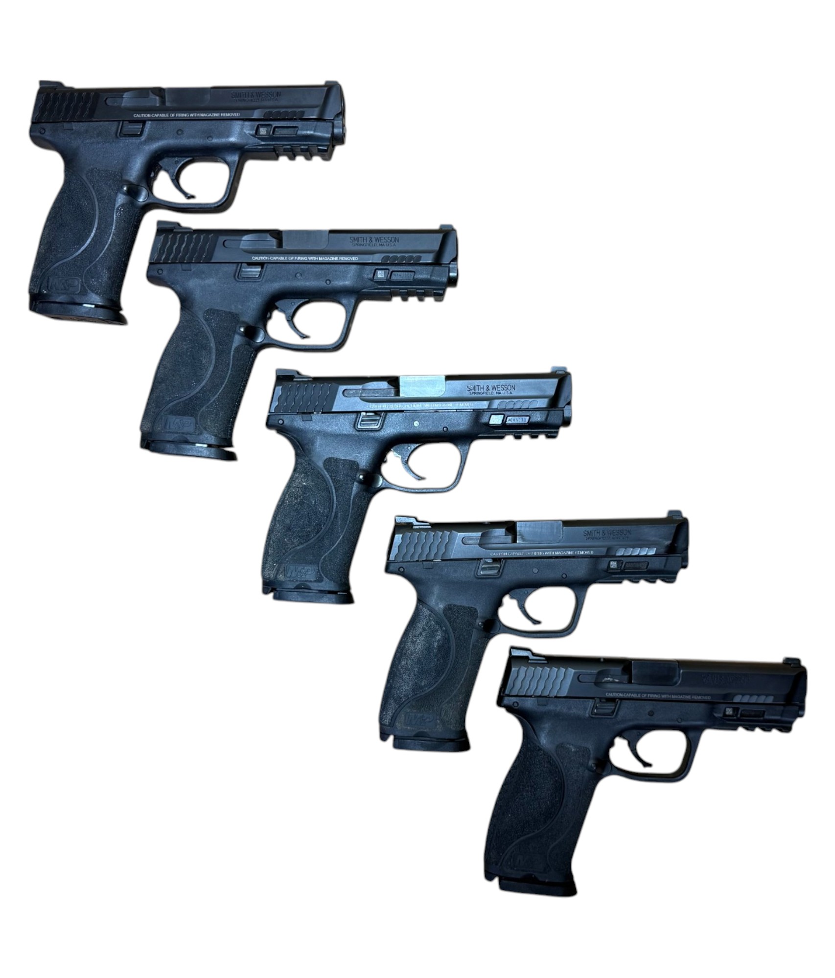 (1) Used Police Trade Smith & Wesson M&P40 2.0 40 S&W Night Sights 1- Mag