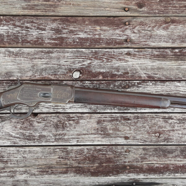 1892 Winchester 1873 .32 WCF - Engraved For and Presented to Fred J. Dodge