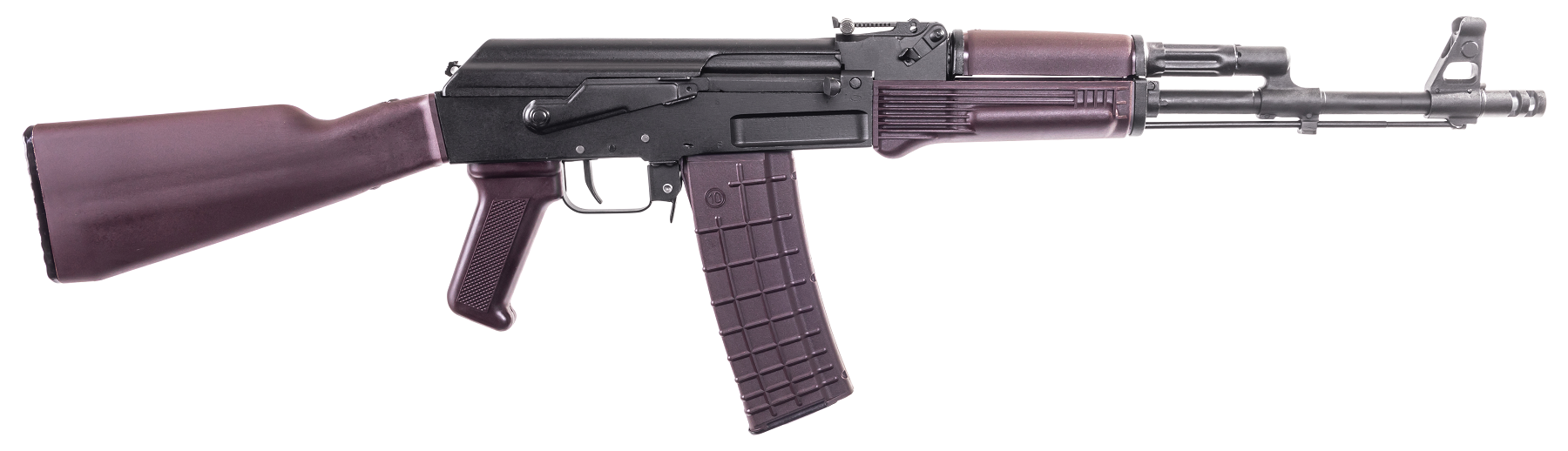 Arsenal SAM5 556 Nato 16" Barrel Plum Furniture 30 Round Capacity SAM5-67PM