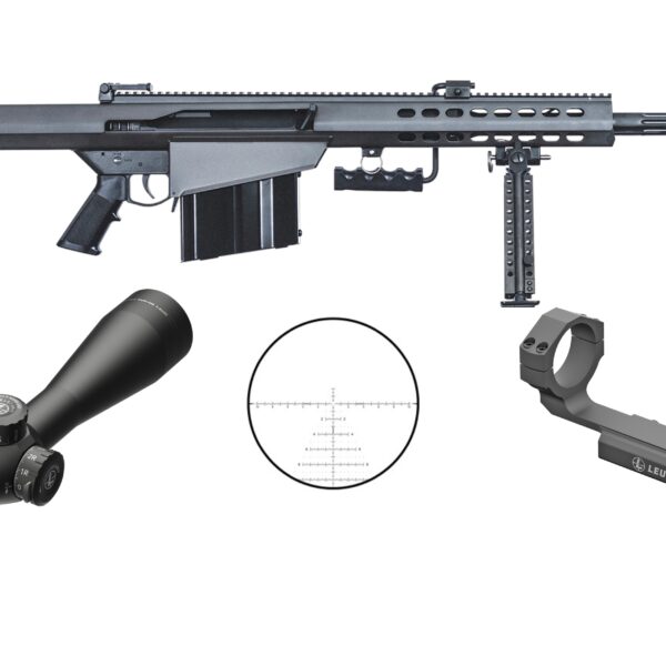 Barrett Model 82A1 50 BMG 20" Barrel M82A1 W/ Leupold Mark 4HD 6-24x52 & Mount 20175