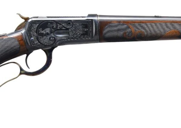 Beautiful Winchester 1892 44-40 Trapper J. Lowe No. 6 Engraved Circa 1904