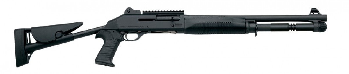 Benelli M1014 M4 12 Ga Semi Auto 18.5" Barrel Skeleton Stock 11701