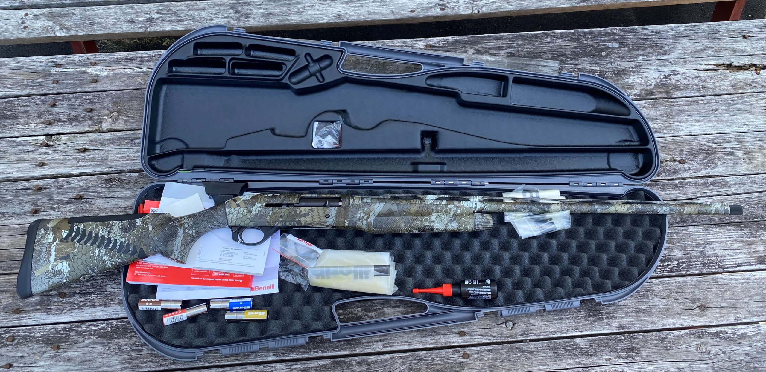 Benelli M2 Field 20GA 3″ 28″ GORE Optifade Timber 3+1 W/ Burris Red Dot