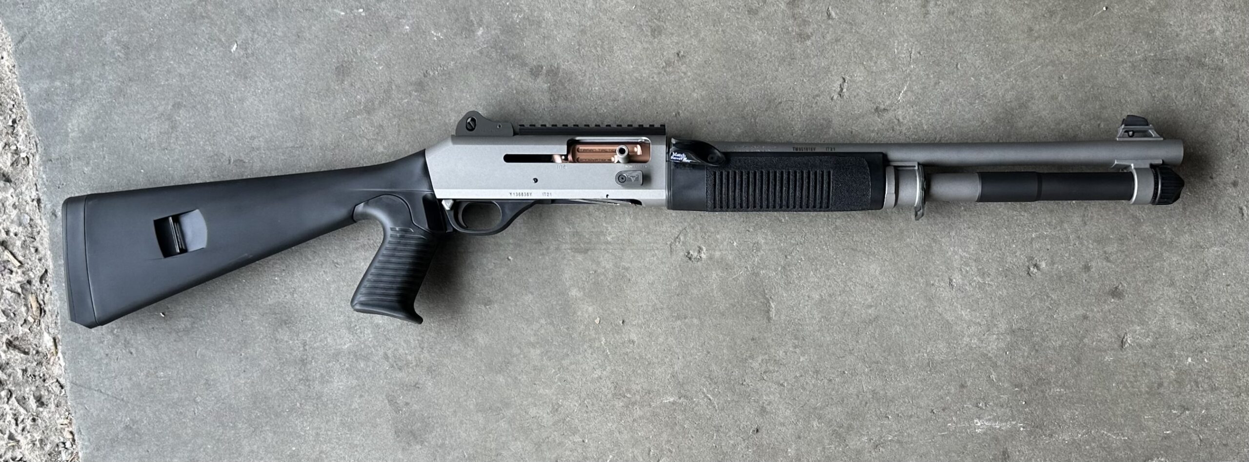 Benelli M4 Tactical 12 Ga Semi Auto 18" Barrel H2O TTI Taran John Wick 2
