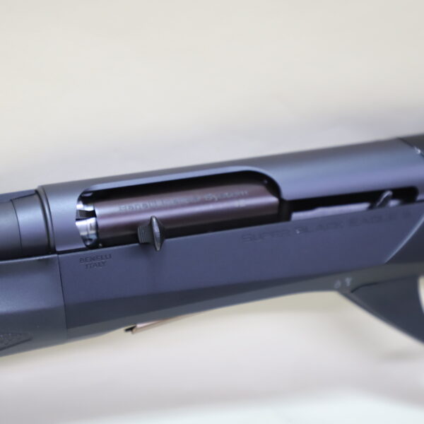 Benelli Super Black Eagle 3 LH Left Handed – 12 Gauge 3.5” Semi-Auto Shotgun, Black Synthetic