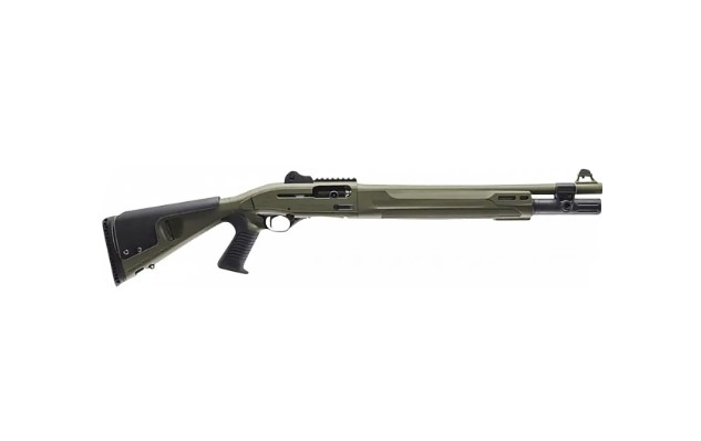 Beretta 1301 Tactical Mod 2 12 Ga Semi Auto 18.5" Barrel OD Green 7+1 Pistol Grip J131M2CTP187G