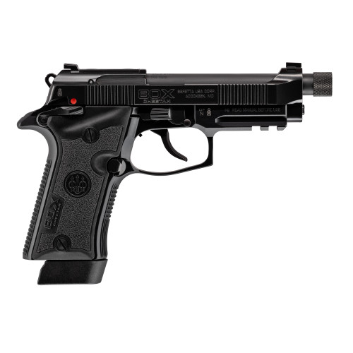 Beretta 80X Cheetah Tactical Urban 380 ACP, 4.4" Threaded Barrel, Black, Manual Safety, 15rd - Grab A Gun