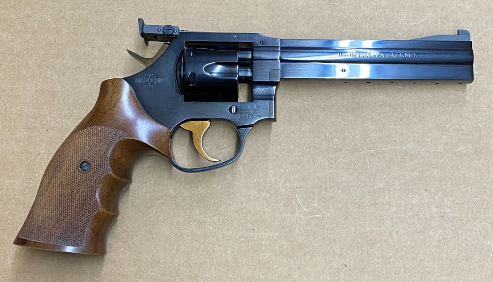 Beretta Manurhin MR32 Match Steel 32 S&W Long Single Action Only JRMR9326SA