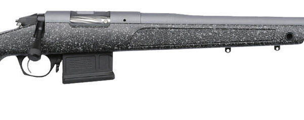Bergara Rifles BPR2065PRC Premier HMR Pro 6.5 PRC 2+1 26" Threaded Barrel, Tactical Gray Cerakote, Black with Gray Fleck Stock