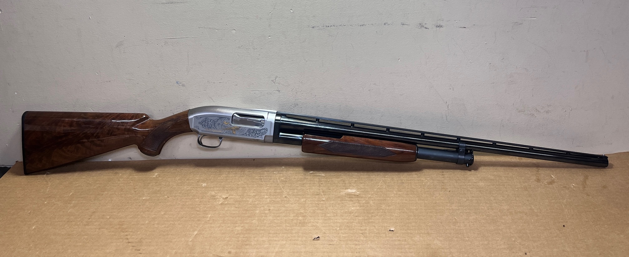 Browning Model 12 Ducks Unlimited 20 Gauge – Limited Edition Gold-Inlay Pump Shotgun