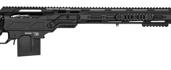 Cadex Inc CDX30LITE30824BR20I2F1 CDX-30 Lite 308 Win 10+1 24" Black DLC Fluted Threaded Barrel, Black Cerakote Receiver w/Picatinny Rail, M-LOK...