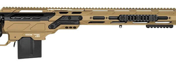 Cadex Inc CDX30LITE6524BR20I2B1N CDX-30 Lite 6.5 Creedmoor 10+1 24" Black DLC Fluted Threaded Barrel, Hybrid Tan Cerakote Receiver w/Picatinny...