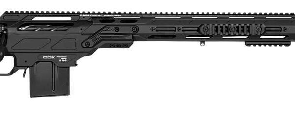 Cadex Inc CDX30LITE6524BR20I2B1N CDX-30 Lite 6.5 Creedmoor 10+1 24" Black DLC Fluted Threaded Barrel, Black Cerakote Receiver w/Picatinny Rail,...