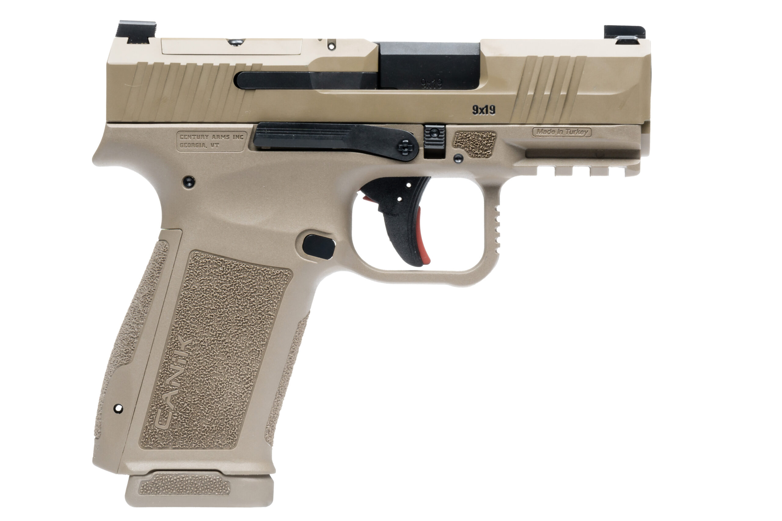 Canik Mete MC9L 9mm Optics Ready 17 Round Capacity FDE HG7882D-N