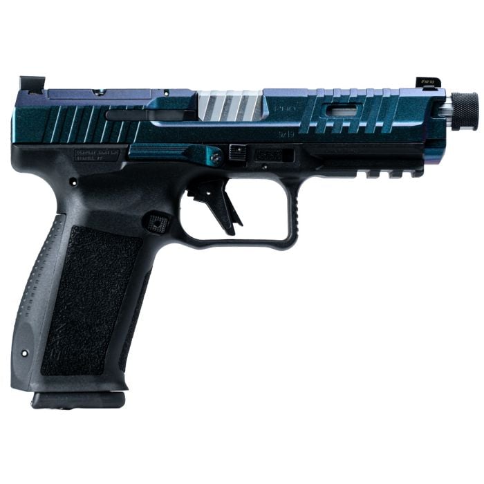 Canik Mete SFT Pro 9mm Stingray Finish Slide 5" Threaded Barrel 20 Round Capacity HG8342SB-N