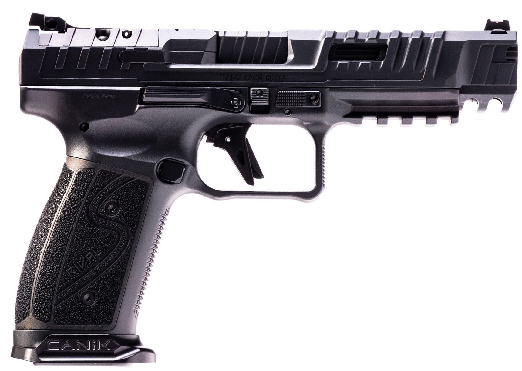 Canik Rival-S 9mm Darkside Steel Frame 5" Barrel 18 Round Capacity HG7010-N