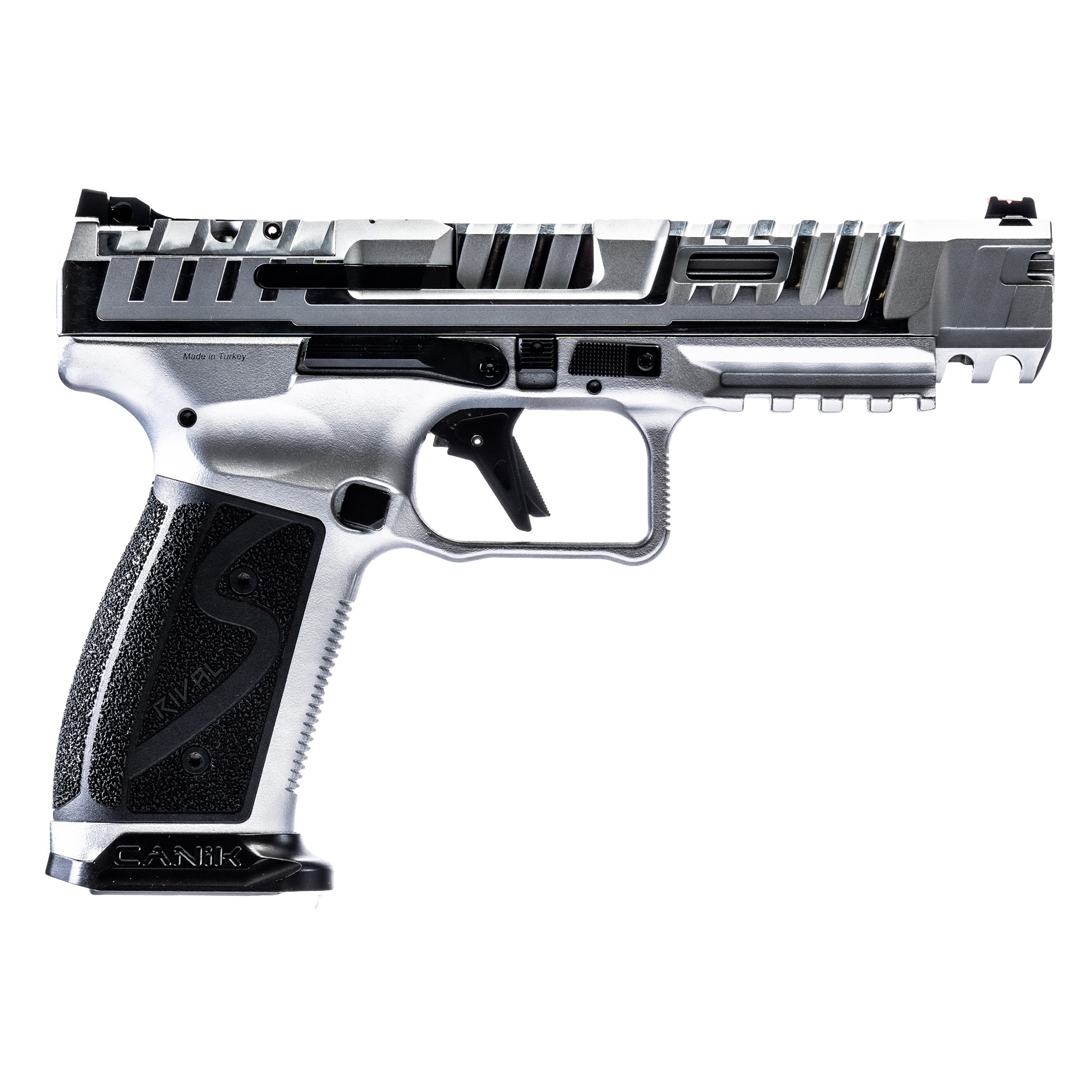 Canik SFX Rival-S 9MM Chrome 5" Barrel 18 Round Capacity HG7010C-N