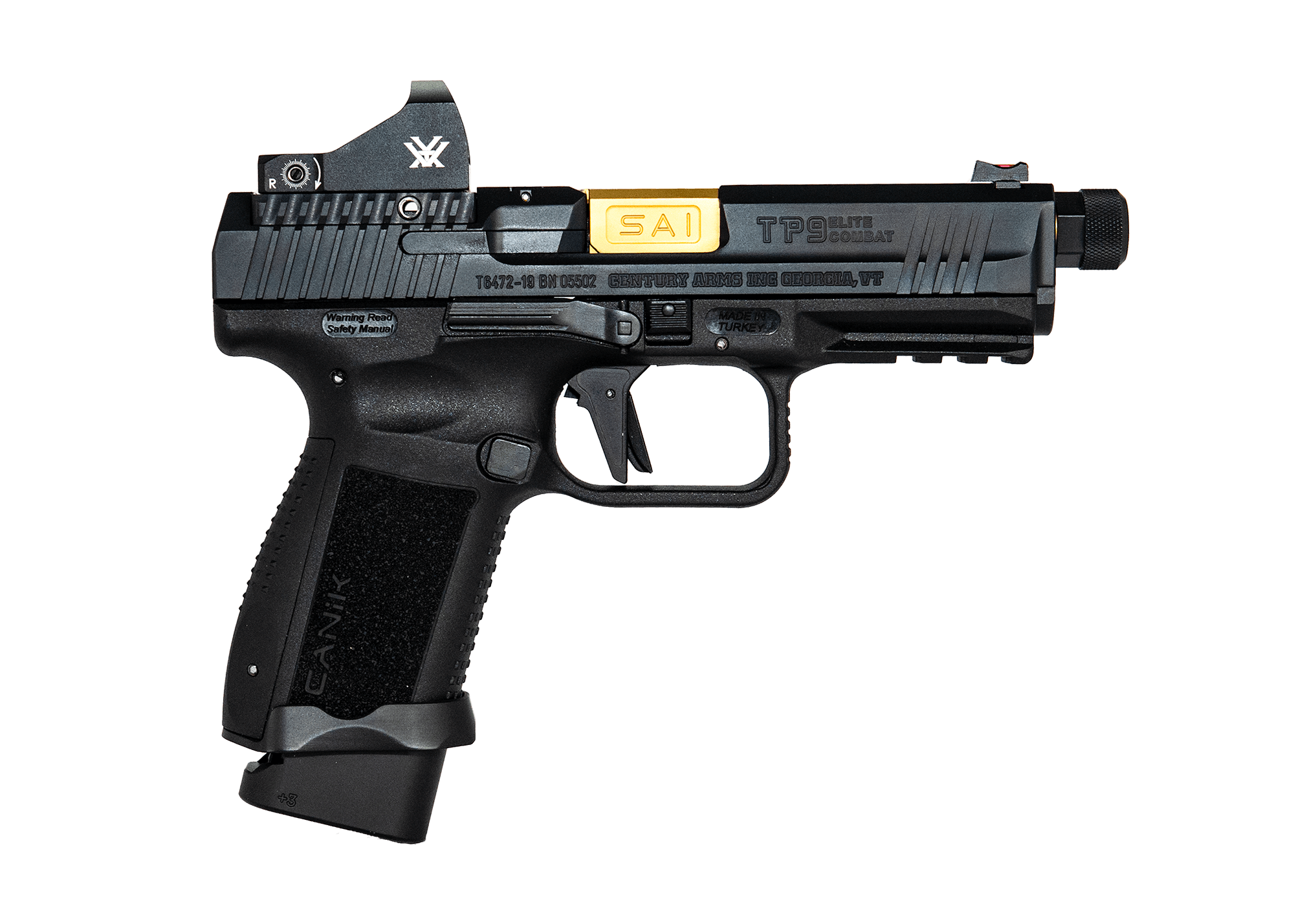 Canik TP9 Elite Combat Executive Vip W/ Vortex Viper HG4950V-N HG4950VN Salient Upgrade