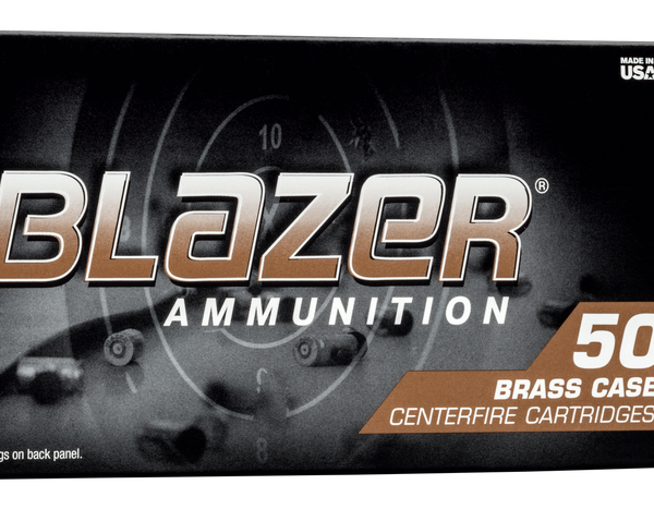 CCI 5203 BLAZER BRASS HANDGUN 9MM 147 GRAIN FULL METAL JACKET 50 RNDS