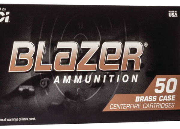 CCI 5204 BLAZER BRASS 38 SPECIAL 125 GR FMJ 50 RNDS