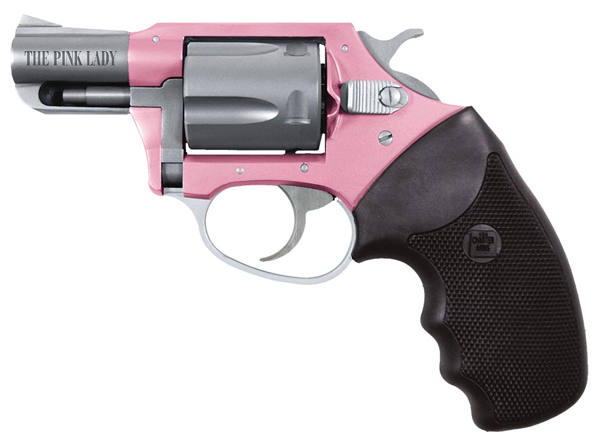 Charter Arms The Chic Lady 38 Spl Undercover Lite Laser Grips 5- Shot Pink 53832