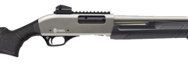 CITADEL PAT 20 Gauge Pump-Action Shotgun with Nickel Receiver FRPAT2020NKL