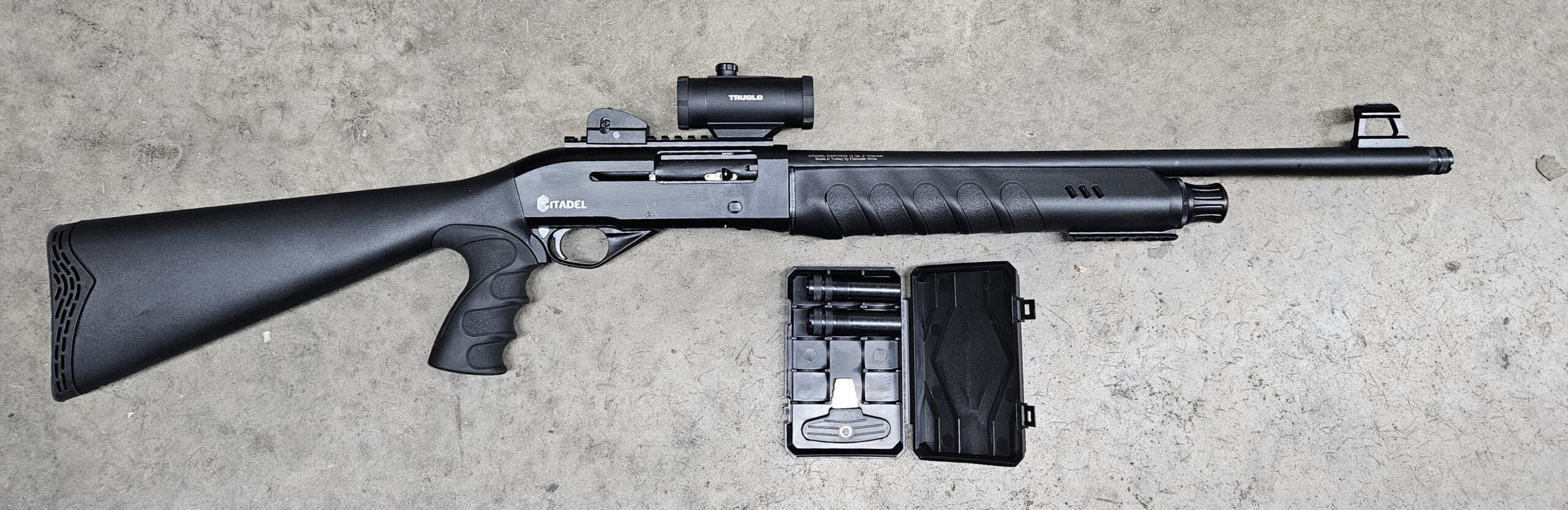 Citadel Warthog II 12 Ga 20" Tactical Shotgun With TruGlo Red dot FWH1220-II