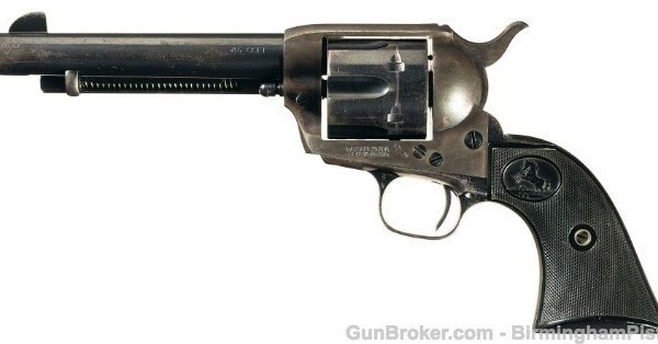 Colt 45 1st Gen SAA 5.5" 1927 Factory Letter California