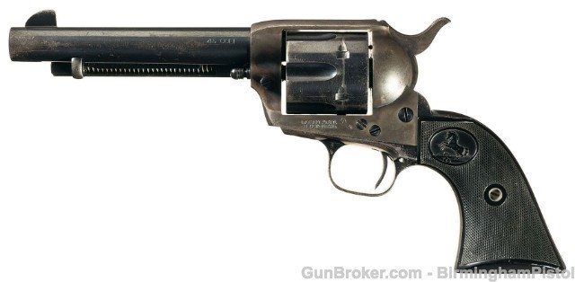 Colt 45 1st Gen SAA 5.5" 1927 Factory Letter California