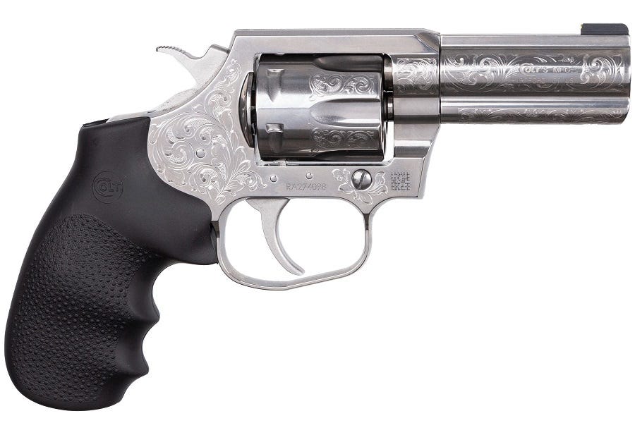 Colt Engraved King Cobra 357 Mag 3" Barrel DAV-12460