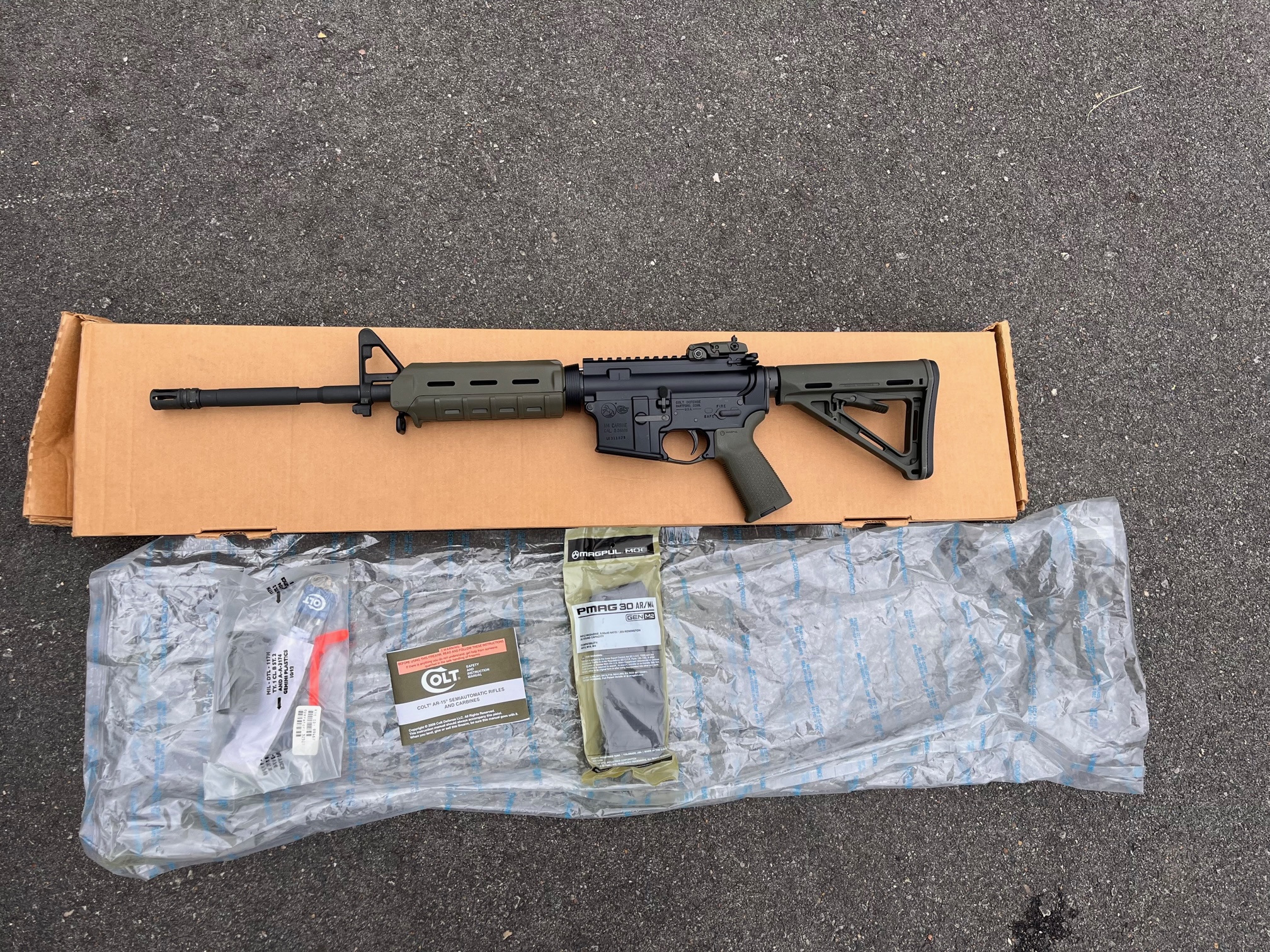 Colt M4 Carbine AR-15 5.56 LE6920MP-OD Box 16.1"