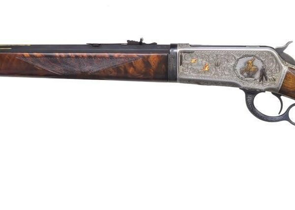 CUSTOM ENGRAVED WINCHESTER 1886 BY RALPH O. ALPEN 45-70