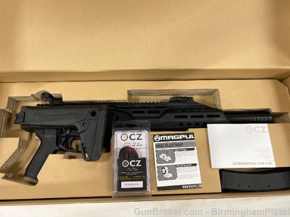 CZ Scorpion EVO 3 Carbine Magpul Edition 16.2" Faux Suppressor