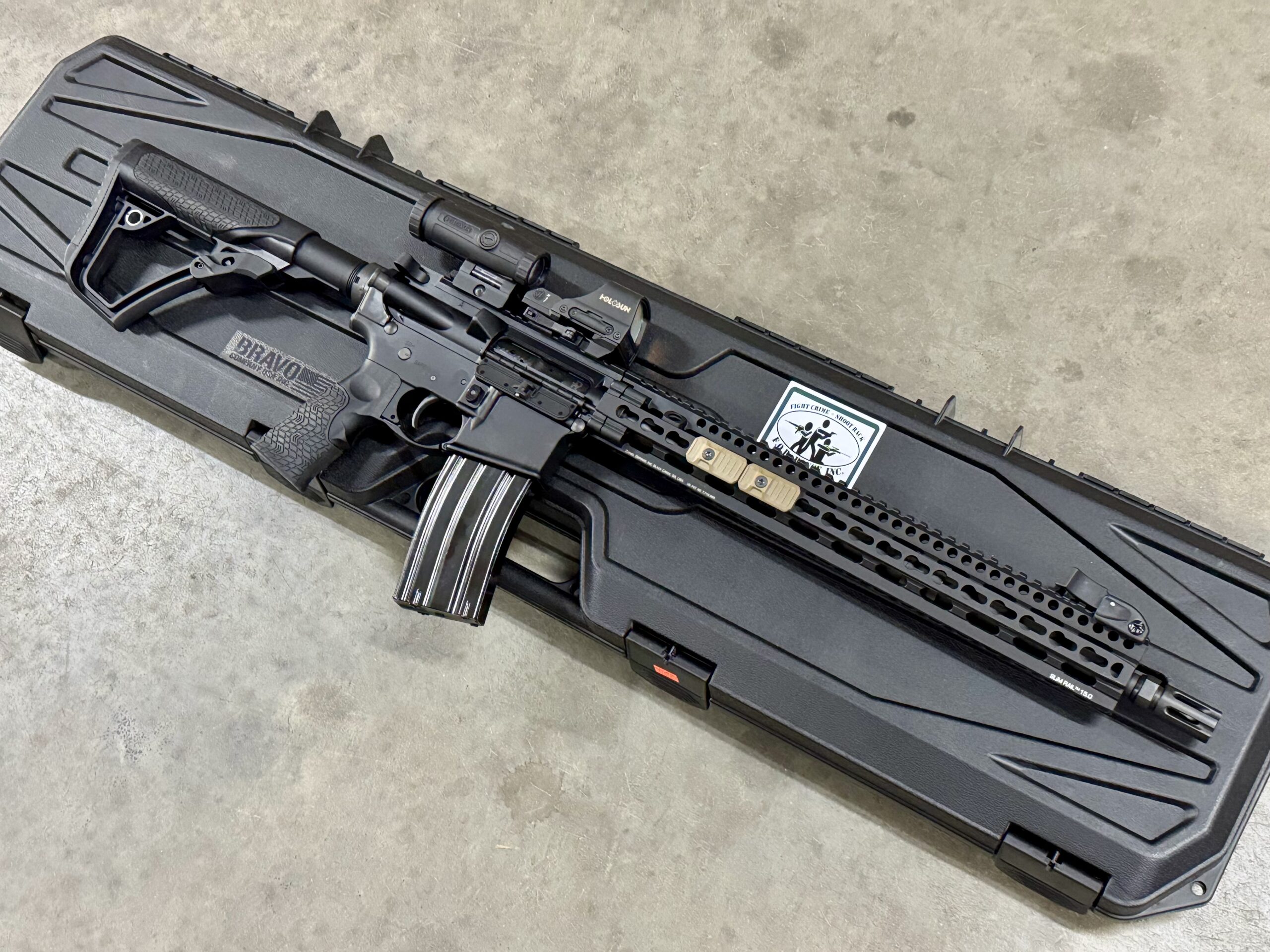 Daniel Defense DDM4 V11 LW 16" 5.56 AR-15 Holosun HS510C-GR HM3X Magnifier