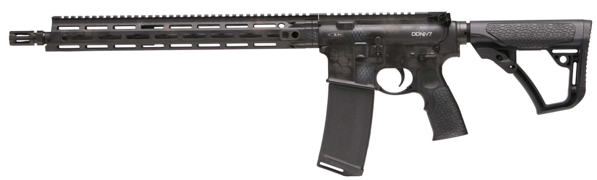 Daniel Defense DDM4 V7 556 Nato Rattle Can Cerakote 16" Barrel 02-128-02267-047