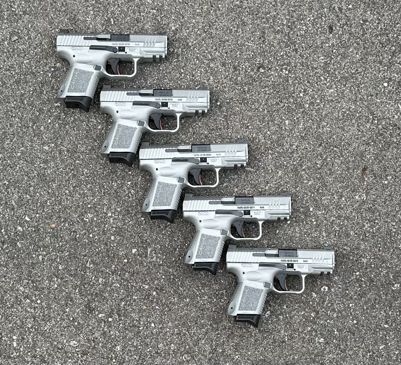 Demo Canik TP9 Elite SC 9mm Silver Optics Ready 12 Round Capacity HG5610S-V