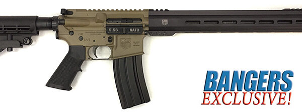 Diamondback - DB15, 300 BLK, 16" Barrel, 15" M-LOK Rail, Collapsible Stock, Black/FDE, 30-rd DB15YP300FDE