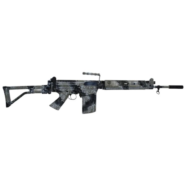 DSA DS Arms SA58 FAL 308 PARA Arctic Tracker 18" Barrel Side Folding Stock SA5818CP-AT-A