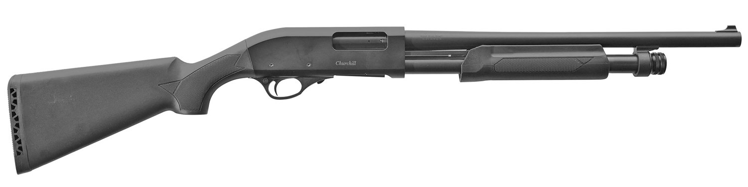 EAA Churchill 12 Ga Pump Action 18" Barrel 5 Round 111370