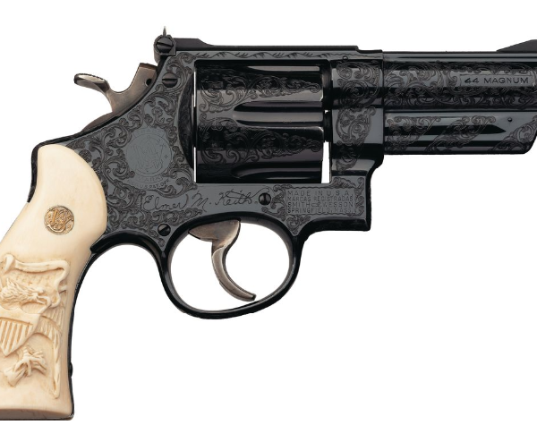 Elmer Keith's S&W Smith & Wesson Model Pre Model 29 44 Mag Fully Engraved 4" Barrel