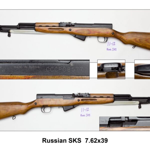 Extremely Rare Soviet Marked Russian SKS 7.62x39 1952 Chrome Lined