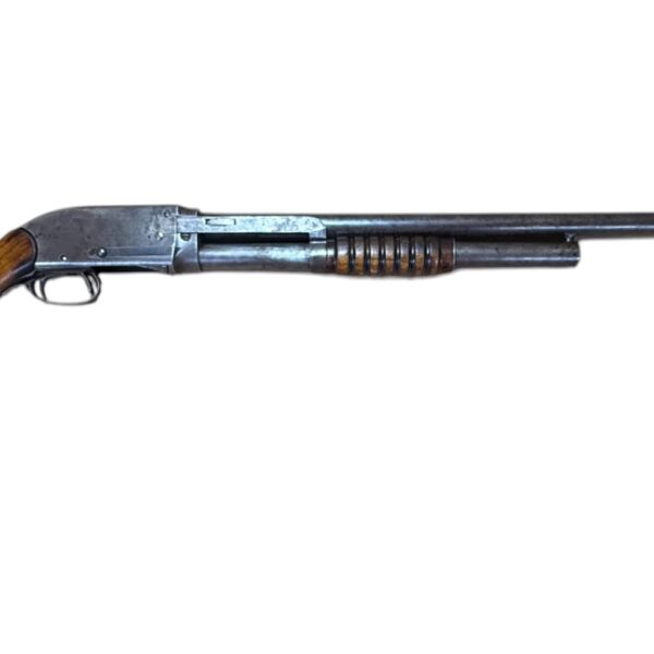 F. Bannerman Model 1900 Spencer 12 Ga Pump Action 30" Damascus Barrel