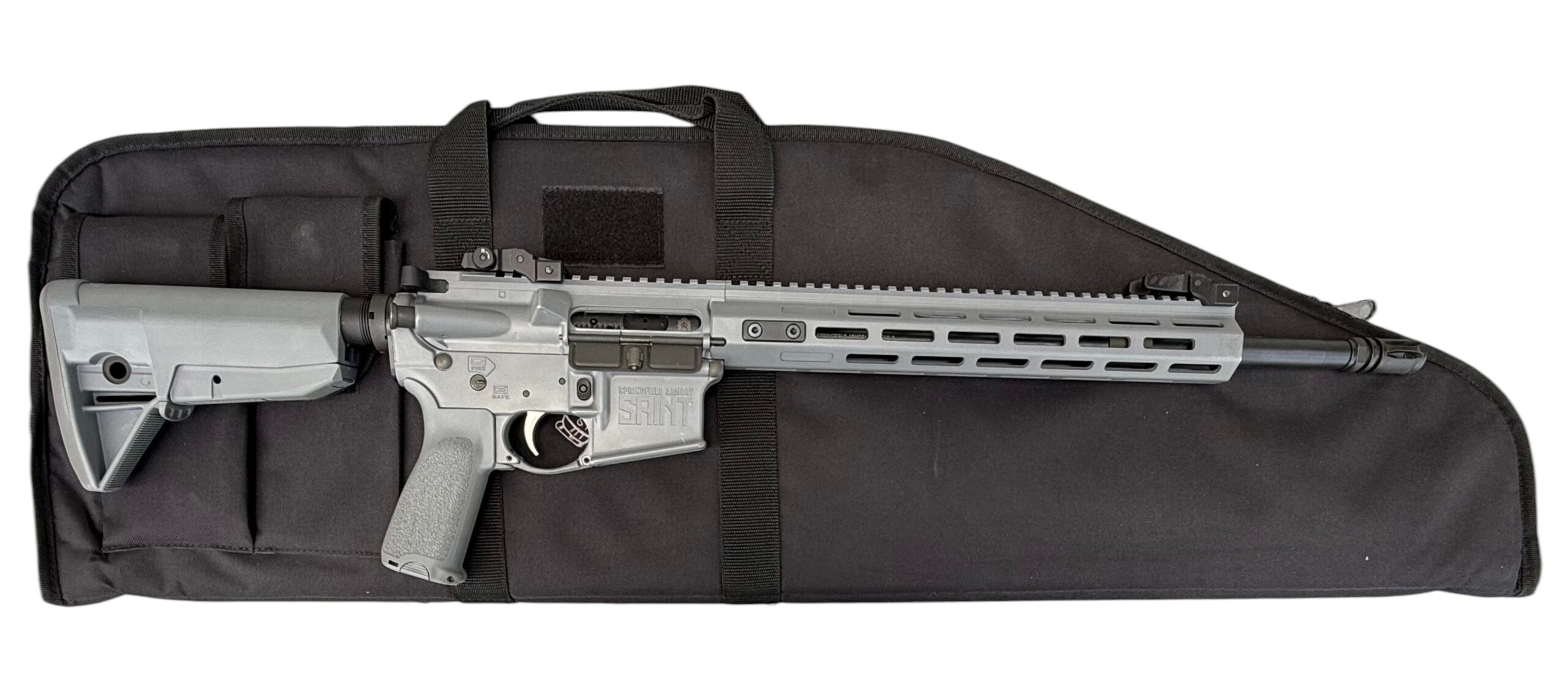 Factory Demo Custom Springfield Armory Saint Victor 556 Nato Gray 16" Barrel