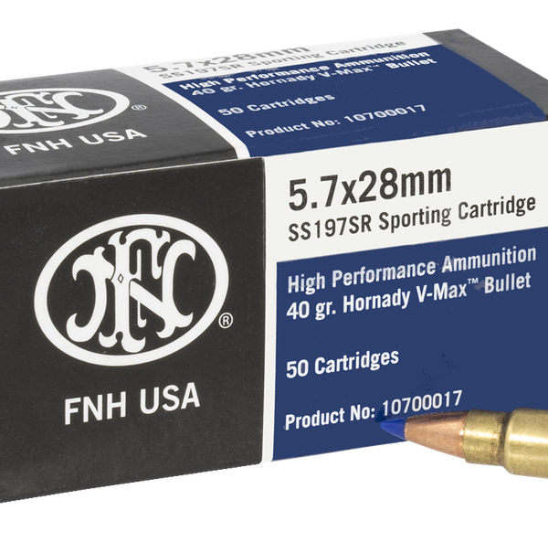 FN SS197SR SPORTING 5.7X28MM 40 GRAIN V-MAX