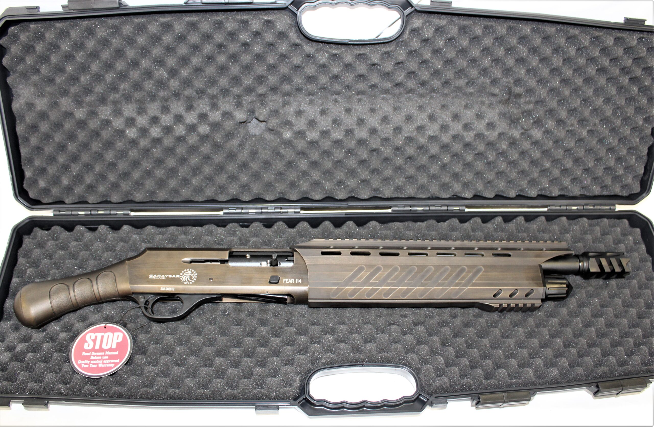 GARAYSAR FEAR 114 12 Gauge Burnt Bronze 14in 5rd Shockwave Style TAC13
