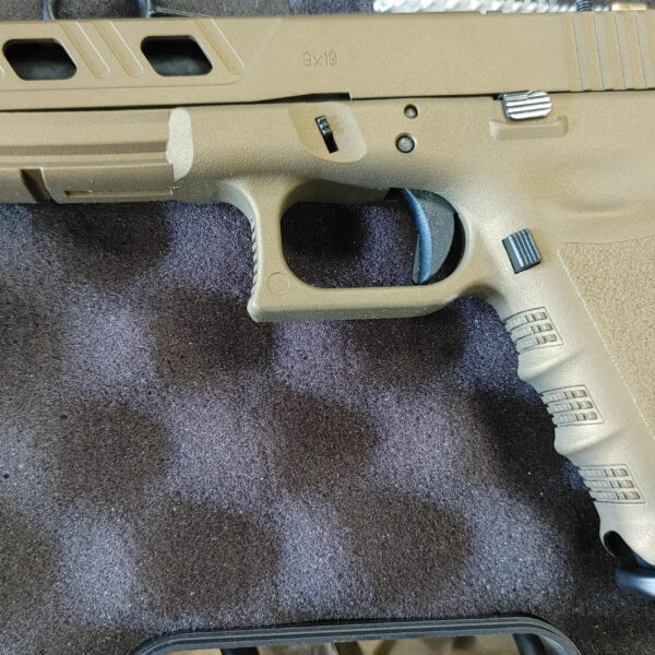 Glock 17 Gen 3 9mm Bronze Finish RMR Cut Slide Cuts