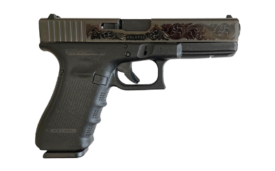 Glock 17 Gen 4 9mm TALO Model Engraved Slide 17 Round Capacity 80577